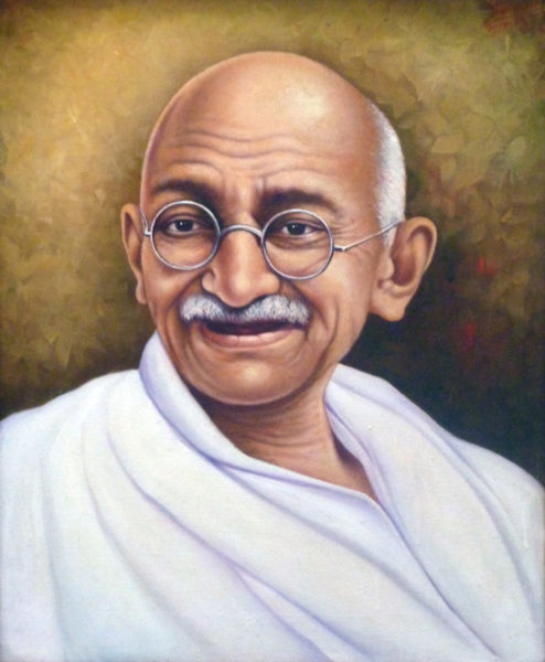 Portrait – Gandhiji – Rhythm Art Gallery