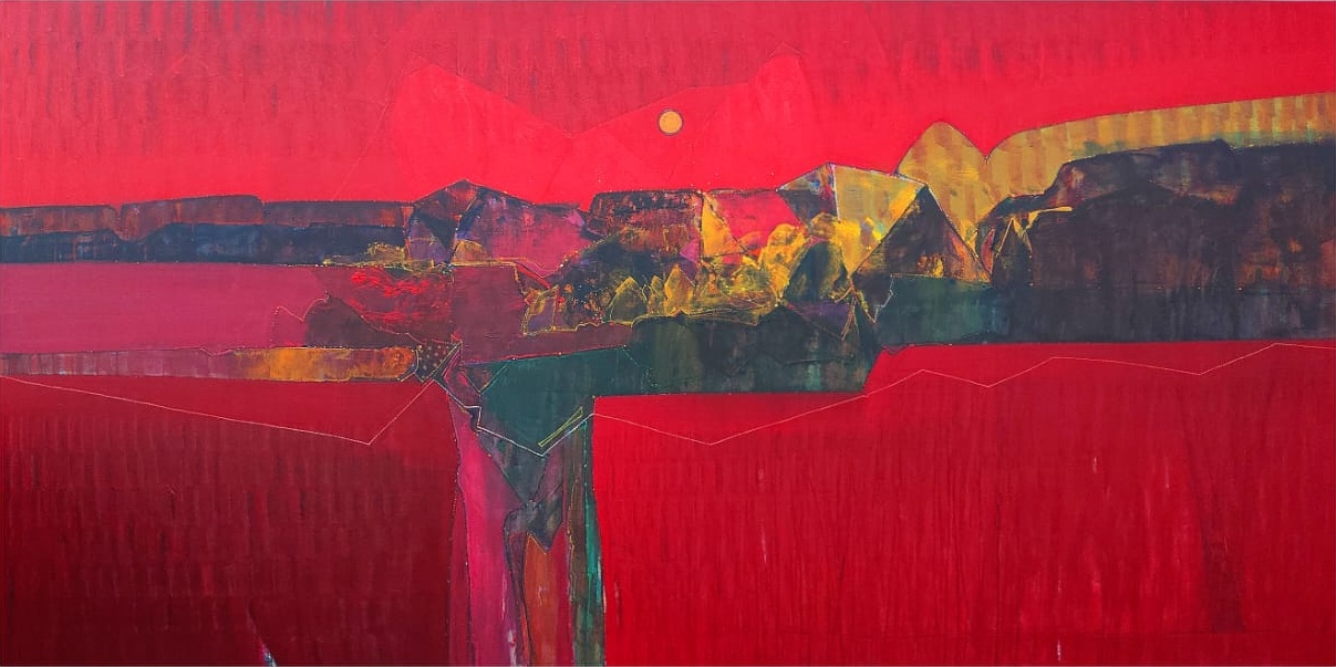 Sanjay Tikkal 48 x 96 inches Sanjay Tikkal 48 x 96 inches
