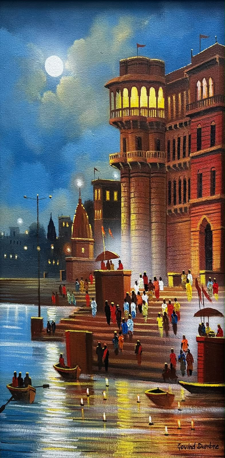 Govind Dumbre 24 x 12 inches Acrylic on canvas Govind Dumbre 24 x 12 inches Acrylic on canvas