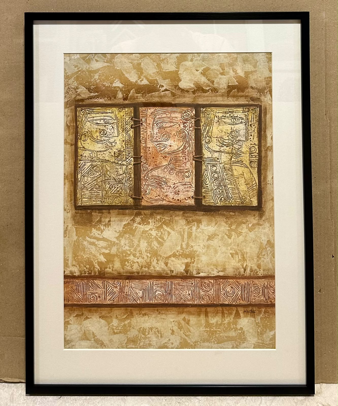 M Goutam 14 x 19.5 inches and with frame 18.5 x 24.5 inches 1 M Goutam 14 x 19.5 inches and with frame 18.5 x 24.5 inches 1